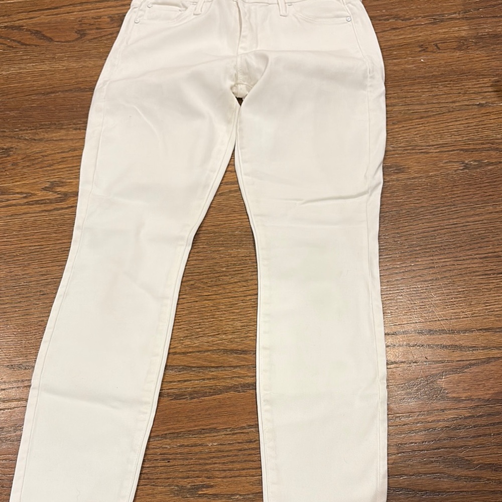 MOTHER Women's White Pants